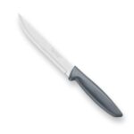 TRAMONTINA Plenus Stainless Steel Kitchen Knife/Chaku, 12cm/5.9" | Grey | Straight/Plain Edge Knife | Polypropylene Handle | Dishwasher Safe | 5 Year Warranty* | Made in Brazil