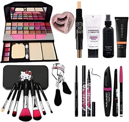 Urban SS Makeup Kit Luxury All-in-One Makeup Kit for Glamorous Looks | Professional Beauty Essentials (‎ Rosegold Eyeshadow Palette_1 Pc)