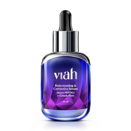 Viah Rejuvenating & Corrective Serum for Anti Pigmentation, Blemishes & Dark Spots | Repairs & Boosts Glow, Evens Skin Tone, Controls Melanin & Protects with Corrective Peptide, Kakadu Plum - 30 ml