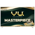 Vu 164cm (65 inches) Masterpiece Frame Series 4K QLED TV 65MASTERPIECE (Armani Gold)