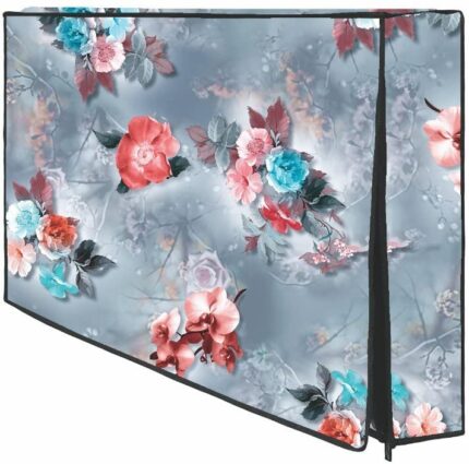 Wacky PVC Dustproof, Waterproof Printed 50 Inch LED TV Cover with Transparent Polythene Layer Compatible for Sony, Mi, Kodak LED TV