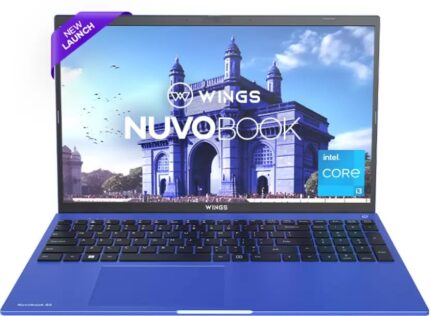 Wings Nuvobook S2 Aluminium Alloy Metal Body Core i3 11th Gen 1125G4 - (8 GB/512 GB SSD/Windows 11 Home) WL-Nuvobook S2-BLU Thin and Light Laptop (15.6 Inch, Blue, 1.60 Kg)