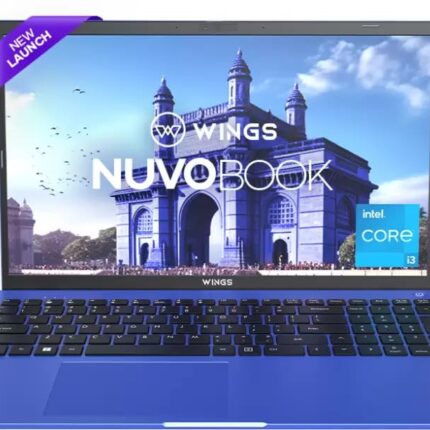 Wings Nuvobook S2 Aluminium Alloy Metal Body Core i3 11th Gen 1125G4 - (8 GB/512 GB SSD/Windows 11 Home) WL-Nuvobook S2-BLU Thin and Light Laptop (15.6 Inch, Blue, 1.60 Kg)
