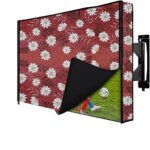 Wings Star Led Tv Cover for 32 Inches Led Tv | Dustproof & Waterproof Led Tv Cover with PVC Layer for 32 Inches Led Tv | Television Protector Cover | LCD/LED TV Monitor Cover with Zip Lock, KUM08