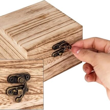 Wooden Watch Box Organizer for Men - 6 Slot Display Case with Glass Top | Elegant Rosewood Watch Case for Men | Premium 6 Watch Storage Box | Men's Wooden Watch Organizer (1 SLOT)