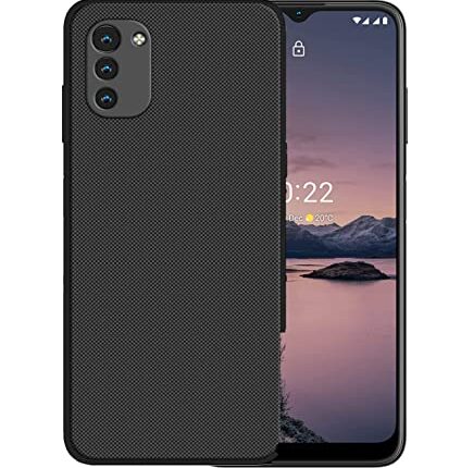 ZARALA Super Frosted Shield Pro Silicone Soft Back Mobile Case for Nokia G21 Dotted Slim-Fit Design TPU Shockproof Cover
