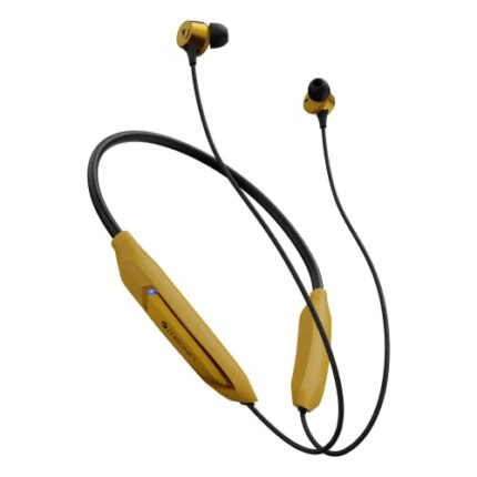 ZEBRONICS DC Black ADAM Edition Yoga N3 with 46 Hours Backup, Bluetooth v5.2 Wireless in Ear Neckband, ENC Calling, Gaming Mode (Upto 50ms), Voice Assistant, Dual Pairing, Splash Proof and Type C