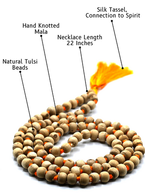 108 tulsi mala