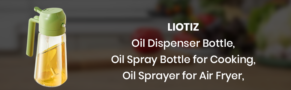 Oil Dispenser Bottle, Oil Spray Bottle for Cooking SPN-REESC