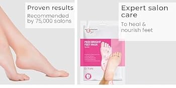 O3+ Pedi Bright Foot Socks Cream Mask