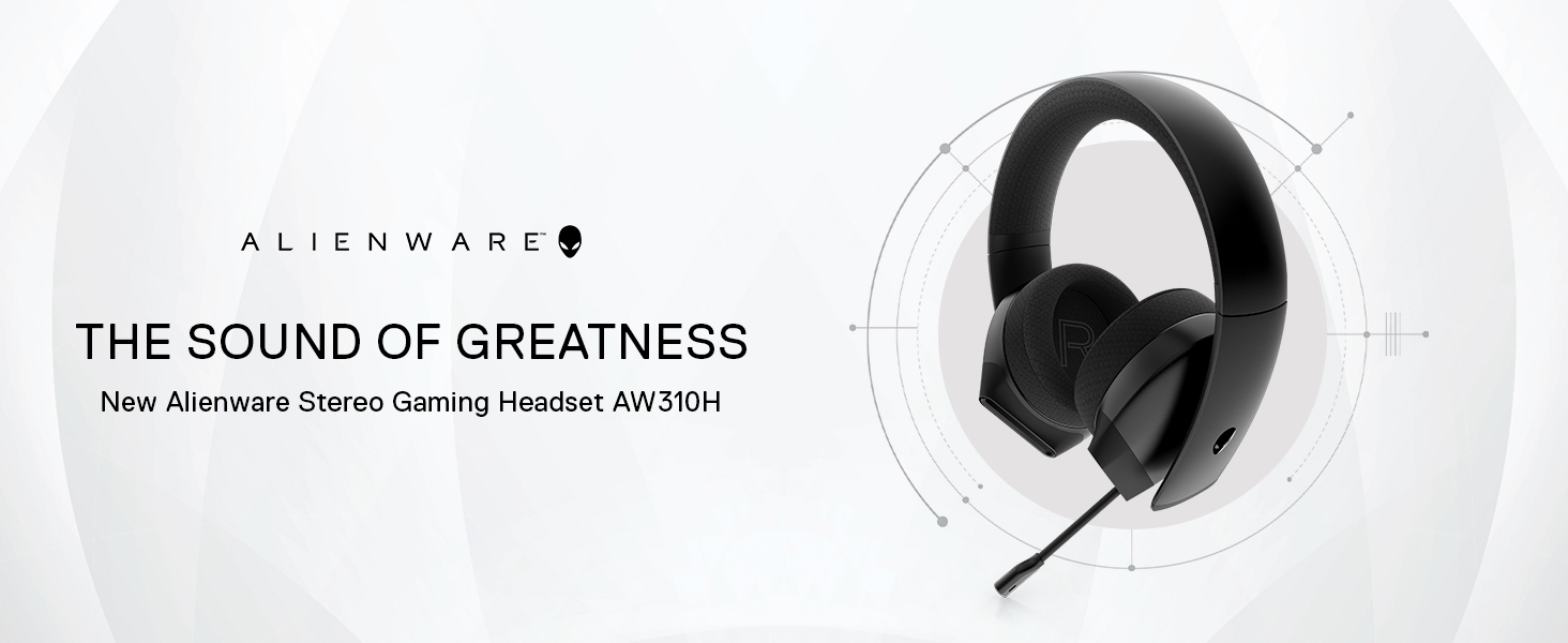 Alienware Stereo Gaming Headset 310H, AW310H