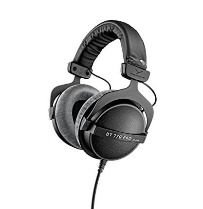 beyerdynamic Dt 770 Pro 250 Ohm Studio Wired Over Ear Headphones (Black)