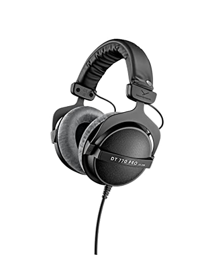 beyerdynamic Dt 770 Pro 250 Ohm Studio Wired Over Ear Headphones (Black)