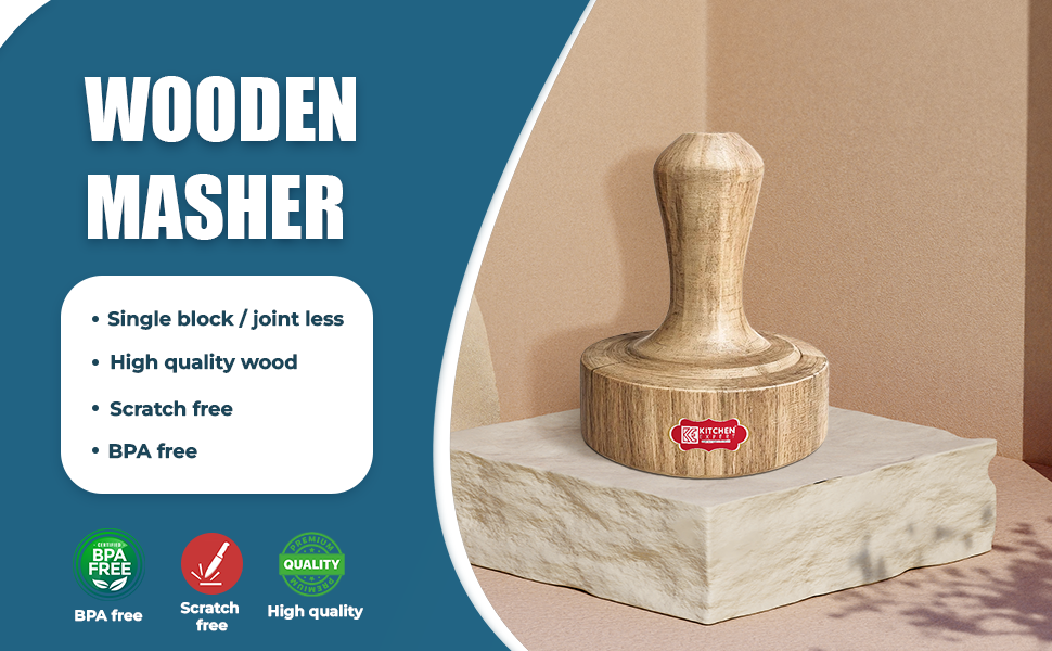 Wooden Masher