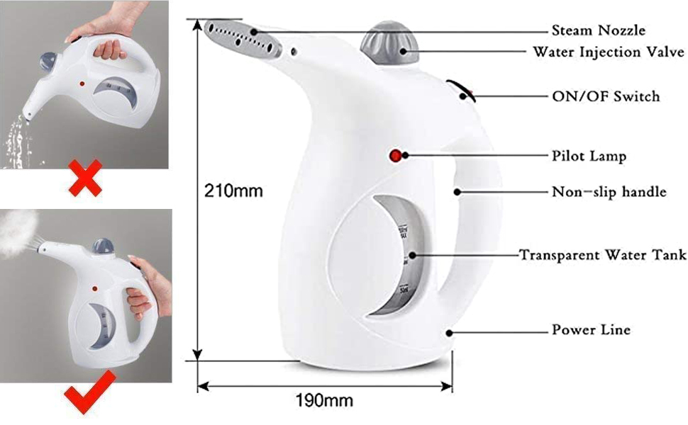 Facial Stamer,Steam Thermal Spa Steamer,Nano-Ionic Technology,trimmer for women