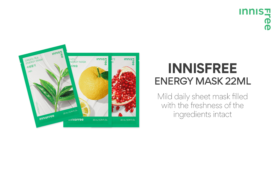 innisfree; sheet mask