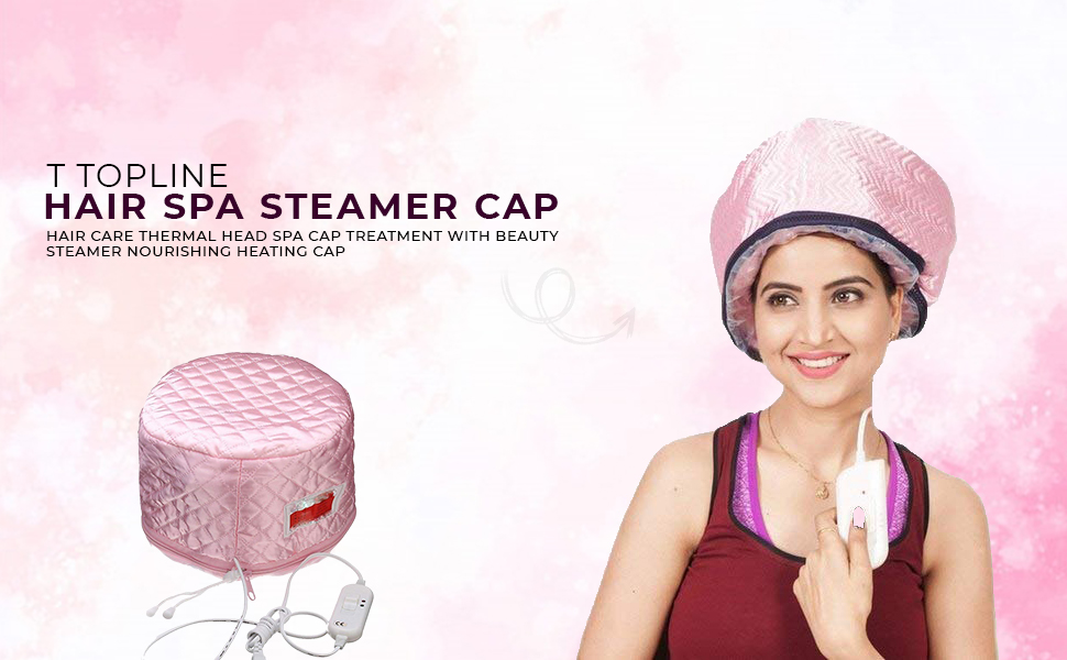 Thermal Head Spa Cap Beauty Steamer Heating Cap Spa Cap For Hair, Spa Cap Steamer For Women SPN-REEF