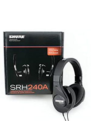 Shure SRH240A Professional Quality Headphones SPN FOR-1