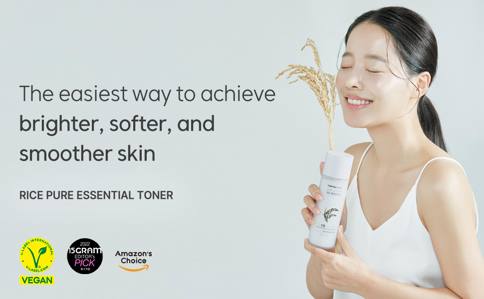 rice pure essential toner