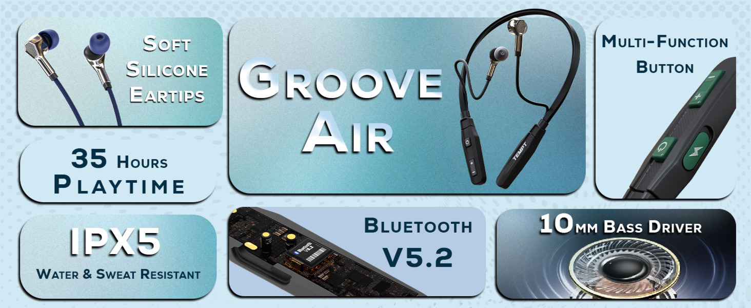 tempt groove air neckband