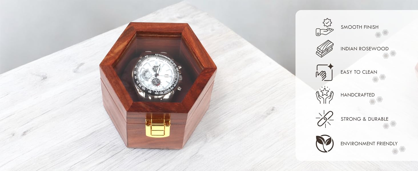 wooden watch box