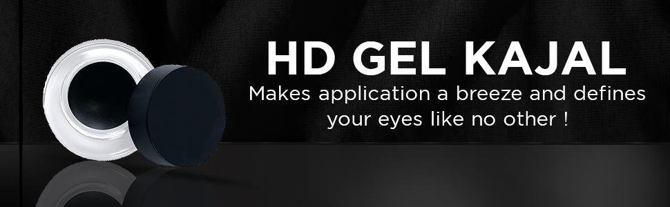 HD Gel Kajal, Eyebrows &amp; eyeliner your eyes