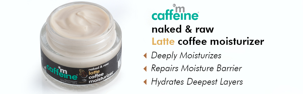 mCaffeine Naked & Raw Latte Coffee Moisturizer