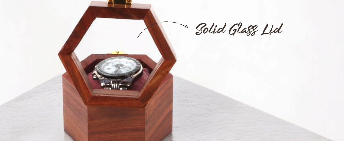 wooden watch box