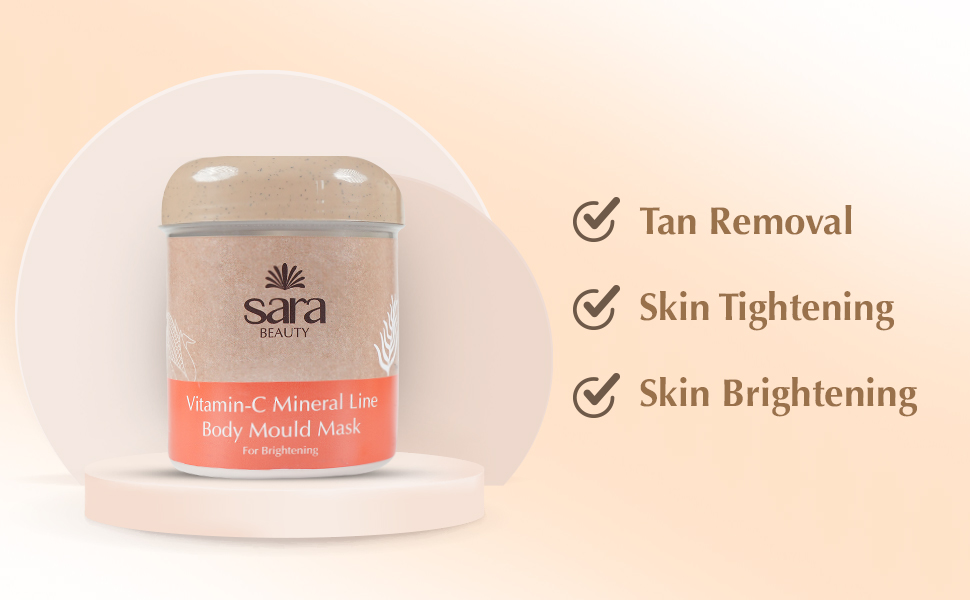 Sara vitamin C Mineral Line Body Mould Mask