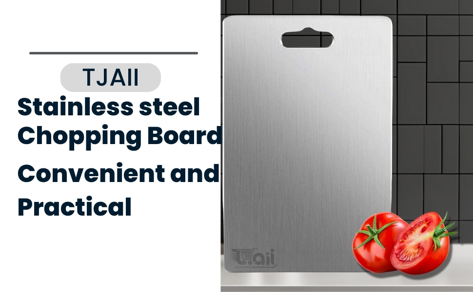 Stainless steel chopping board Medium size