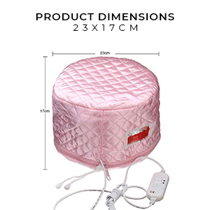 Thermal Head Spa Cap Beauty Steamer Heating Cap Spa Cap For Hair, Spa Cap Steamer For Women SPN-REEF