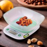 iBELL KS502M Kitchen Weighing Scale For Home Baking, Cooking, Fitness & Balanced Diet With Digital Display (Green)