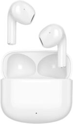 iPhonee Headphones (3rd Generation) 2024 Latest Version Wireless Bluetooth Earbuds with Fast Charging Case,Running/Fitness(Touch Control,Sweat and Water Resistant) 100% Upto 60+ Hours of Use (3 Gen)