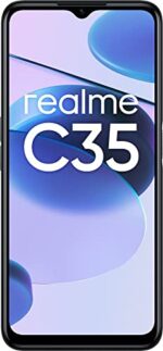 realme C35 (Glowing Black, 6GB RAM, 128GB Storage)