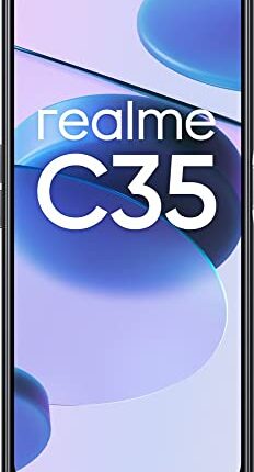 realme C35 (Glowing Black, 6GB RAM, 128GB Storage)