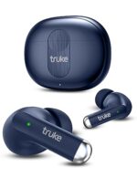 truke Newly Launched Buds A1 True Wireless in Ear Earbuds with 30dB Hybrid ANC, 48H Playtime, Quad-Mics with ENC, 3+1 EQ Modes, Fast Charging, Gaming Mode, Instant Pairing, AAC Codec, BT 5.3 (Blue)