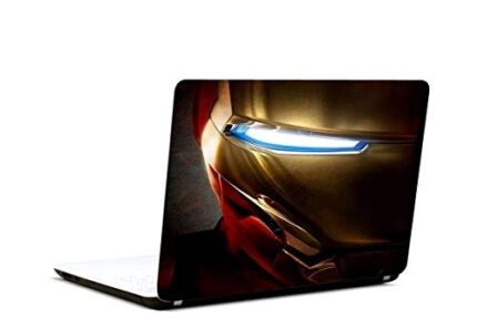 5 Ace HD Iron Man T Laptop Skin, for 10 to17inch for Dell, Lenovo, Acer, HP, Sony,Apple,MacBook (Multi Color,Vinyl)