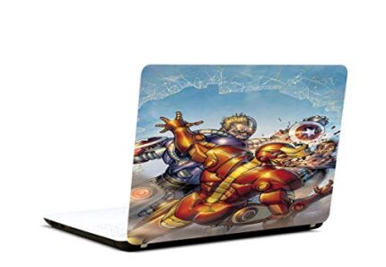 5 Ace HD Iron Man T Laptop Skin, for 10 to17inch for Dell, Lenovo, Acer, HP, Sony,Apple,MacBook (Multi Color,Vinyl)