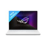 ASUS ROG Zephyrus G14 (2023) 76WHr Battery, AMD Ryzen 9 7940HS, 14" QHD+ 165Hz/3ms, 12GB RTX 4080, Gaming Laptop (32GB/1TB SSD/Windows 11/Office 2021/White Anime Matrix/1.72 Kg), GA402XZ-N2019WS