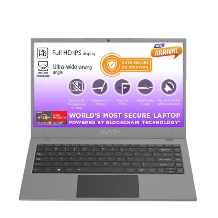 AVITA Laptop LIBER E 14" INCH AMD R5 5500U 8GB RAM, 256GB SSD