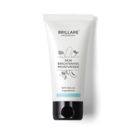 Brillare Professional Skin Brightening Natural Moisturiser With Lime Cavier and Papaya, Reduces Tanning, Helps in Brighten Skin Tone, 50 ml