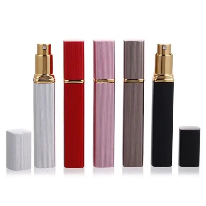 EZ LIVING 2pcs 12ml multi color perfume refillable bottle spray empty with extractor pump and funnel Refillable Travel Perfume Bottles Use a Perfume Extractor Pump for Your Travel Atomizer