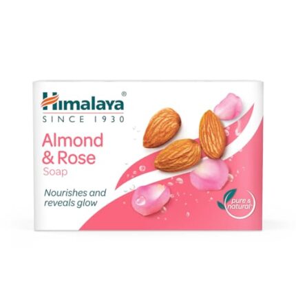 Himalaya Herbals Almond & Rose Soap, 75gm