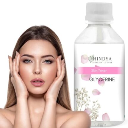 Hindya Ayurvedic Luxury Glycerine For Face, (Pure And Unscented) For Soft And Moisturize Skin Lotion (250 G) 100% Vegan, Hypoallergenic - Beauty & Skincare - 250 Grams