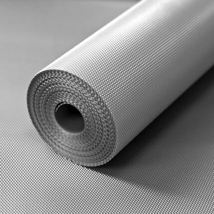 Kuber Industries Diamond Textured Anti Slip Mat|Waterproof Shelf Mat Liner Roll|Mat For Kitchen, Drawer & Cabinet|Sheet For Fridge, Bathroom|Easy To Cut 10 MTR Roll (Grey)