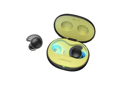 LG TONEFree Fit TF7Q True Wireless Earbuds, Active Noise cancellation, IP67, 3D Sound Stage, UV Nano, Game Mode, 30 hour Battery, Swivel fit Technology