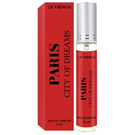 La French Paris Eau de Parfum - 10ml Unisex Perfume for Men and Women | Intense Long Lasting Perfume | Fresh, Spicy Aqua Notes | Premium Fragrance Scent EDP | Best Gift Perfume for Man and Woman