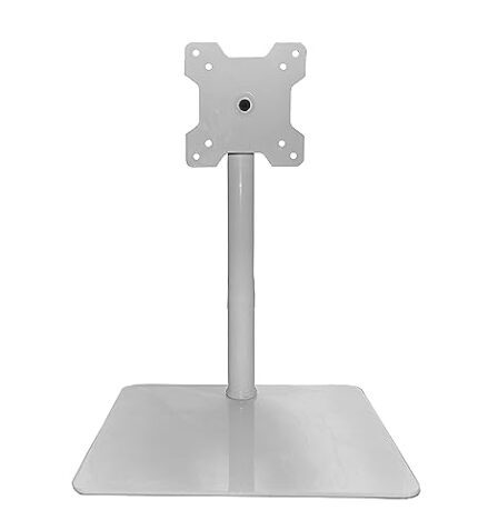 MYL MYL Universal TV Stand Base Tabletop VESA Pedestal Mount for LCD LED TV (for 27" TV White)