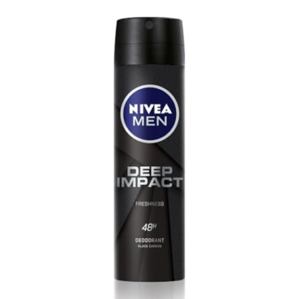 NIVEA MEN Deep Impact Freshness Deodorant Spray - For MEN, 150 ml