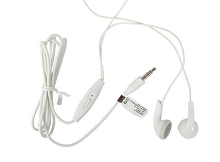 Pacificdeals 3.5mm Mh410c Earphone (with Mic) - White